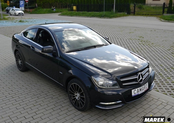 Mercedes-Benz Klasa C cena 54900 przebieg: 210017, rok produkcji 2012 z Sompolno małe 277